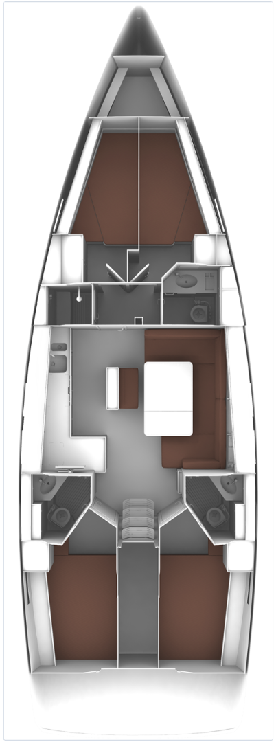 Wynajem łodzi Punat tanio Cruiser 46