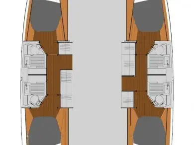 Wynajmij Katamaran z lub bez skippera Fountaine Pajot w Donji Seget