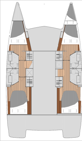 Wynajmij Fountaine Pajot Isla 40 w Komolac