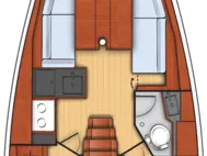 Wynajmij Bénéteau Oceanis 35.1 w Split