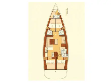 Wynajem w Lefkáda- Bénéteau Oceanis 54 na SamBoat