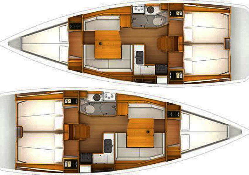 Wynajem w Gouvia- Jeanneau Sun Odyssey 389 na SamBoat
