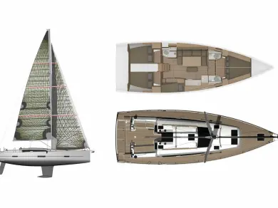 Wynajem Żaglowiec w Punat - Dufour Dufour 460 Grand Large