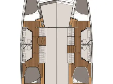 Wynajmij Katamaran z lub bez skippera Fountaine Pajot w Tivat
