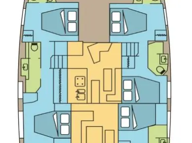 Wynajem Katamaran w Pozzuoli - Fountaine Pajot Fountaine Pajot Aura 51 SMART ELECTRIC - 5 cab.