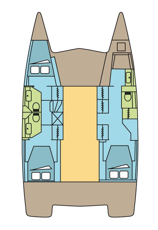 Wynajem łodzi Fountaine Pajot Isla 40 w Parham Town na SamBoat 