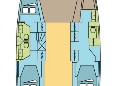 Wynajem łodzi Fountaine Pajot Isla 40 w Parham Town na SamBoat 