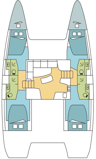 Wynajem łodzi Lagoon Lagoon 42 w Olbia na SamBoat 