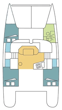 Wynajmij Katamaran z lub bez skippera Fountaine Pajot w Airlie Beach