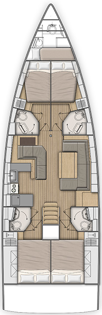 Wynajem łodzi Bénéteau Oceanis 51.1 w Alimos na SamBoat 