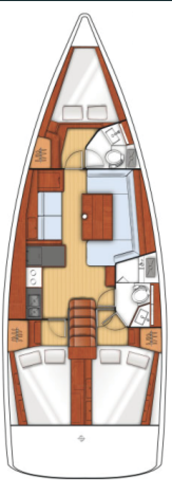 Wynajem łodzi Fethiye tanio Oceanis 41