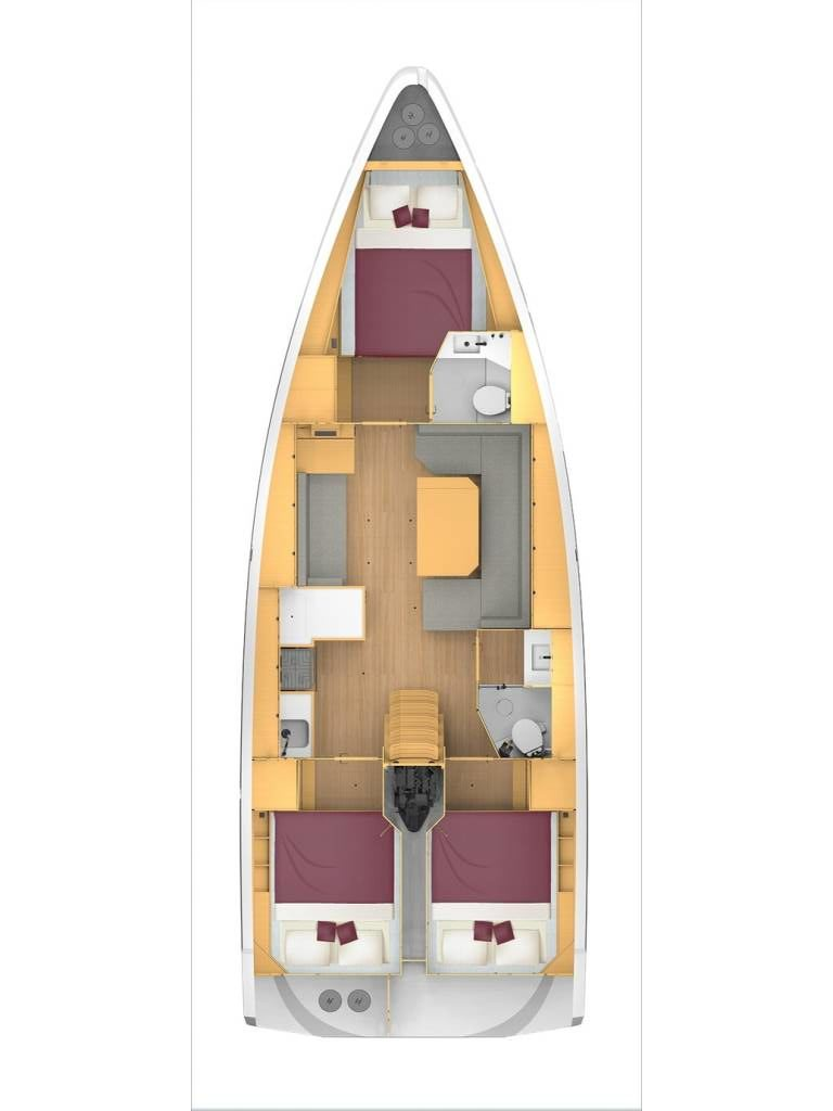 Bavaria Bavaria C42 między profesjonalistami a osobami prywatnymi w Marmaris