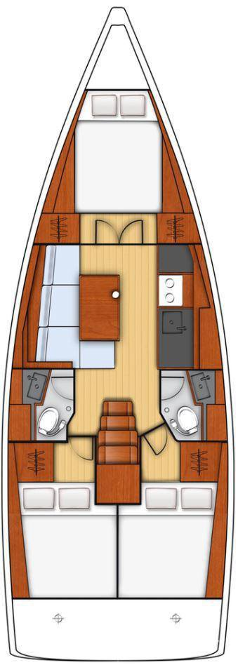 Wynajem łodzi Bénéteau Oceanis 38.1 w Fethiye na SamBoat 