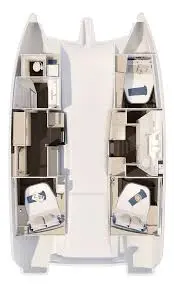 Wynajem łodzi Fountaine Pajot Fountaine Pajot FP 41 Maesto 3  w Frenchtown na SamBoat 