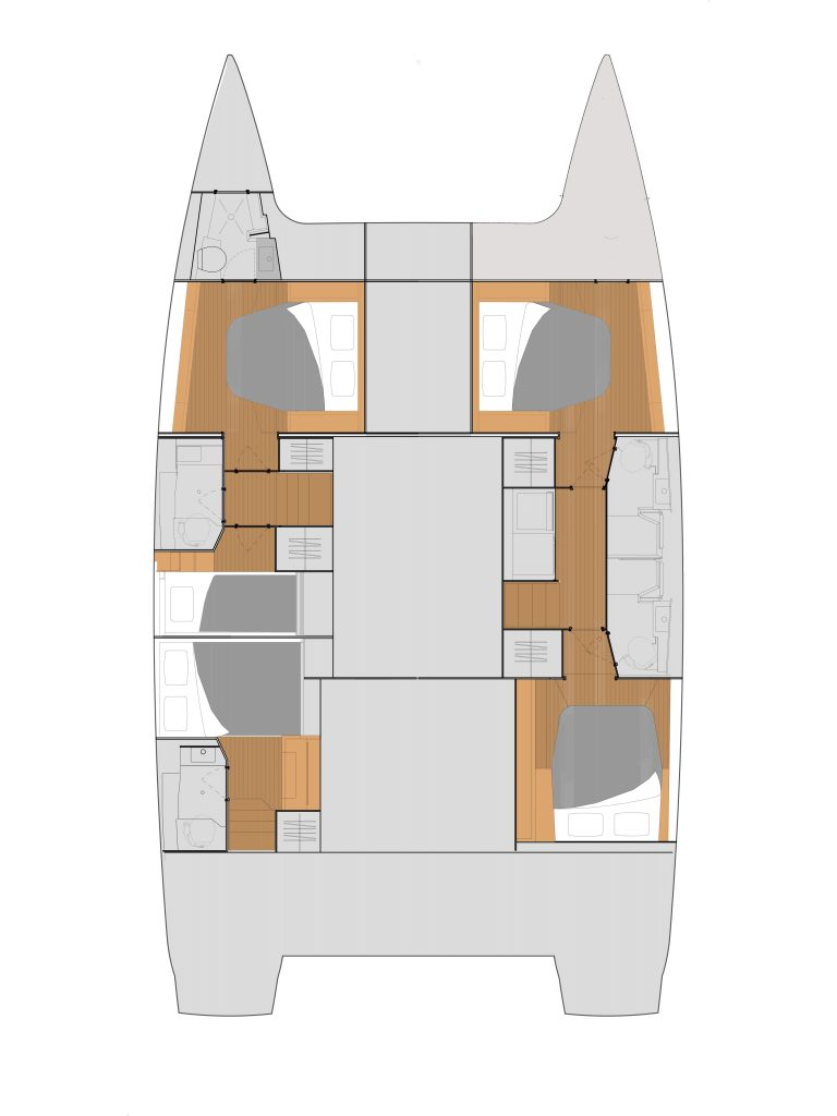 Wynajmij Fountaine Pajot Tanna 47 w Frenchtown