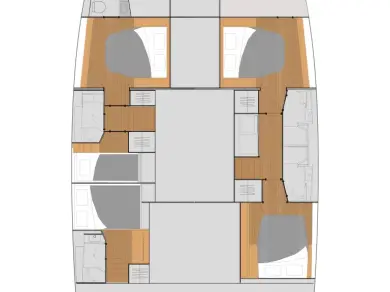 Wynajmij Fountaine Pajot Tanna 47 w Frenchtown