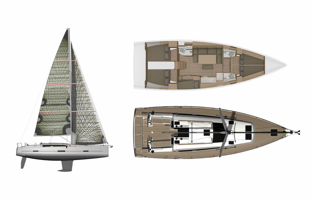 Wynajem Żaglowiec w Hamble-le-Rice - Dufour Dufour 460 Grand Large