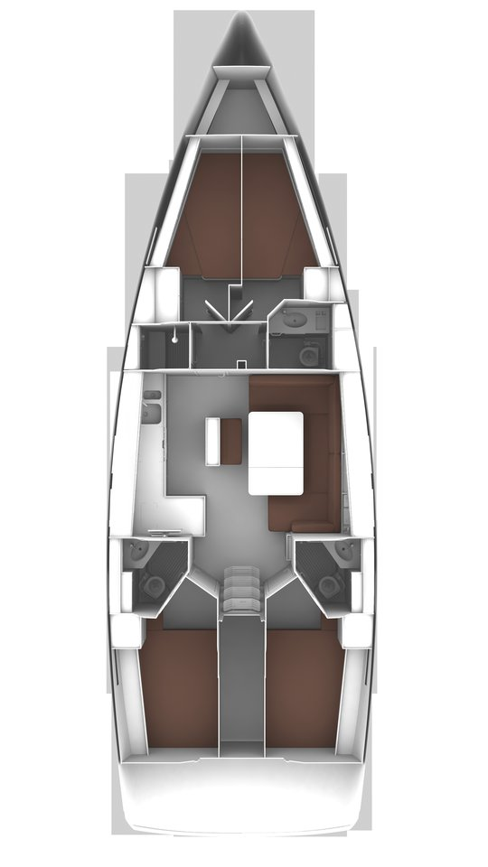 Wynajem w Fethiye- Bavaria Cruiser 46 na SamBoat