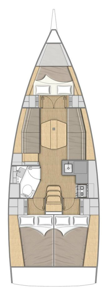 Wynajem w Šimuni- Bénéteau Oceanis 34.1 na SamBoat