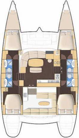 Wynajem Katamaran w Ko Samui (Koh Samui) - Lagoon Lagoon 440
