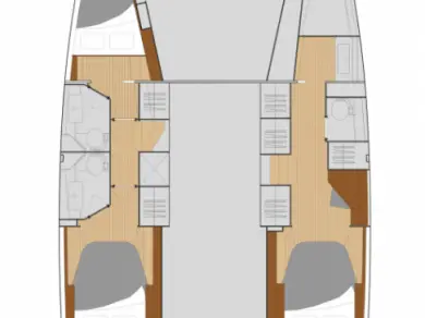 Fountaine Pajot Isla 40 między profesjonalistami a osobami prywatnymi w Toulon