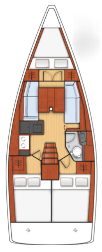 Wynajem łodzi Toulon tanio Oceanis 35.1