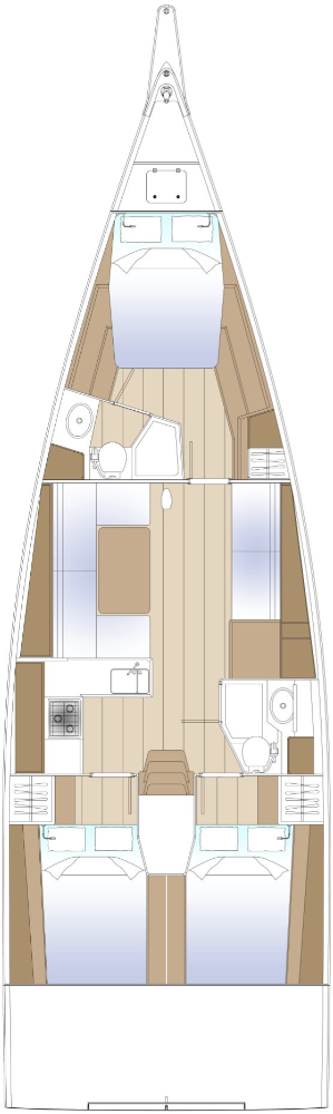 Wynajem łodzi Solaris Solaris 44 - 3 cab. w Toulon na SamBoat 