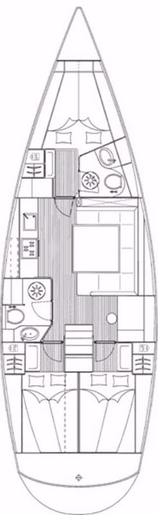 Bavaria Bavaria 43 Cruiser między profesjonalistami a osobami prywatnymi w Jezera
