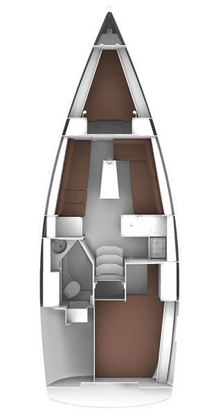 Wynajem łodzi Sibenik tanio Cruiser 33