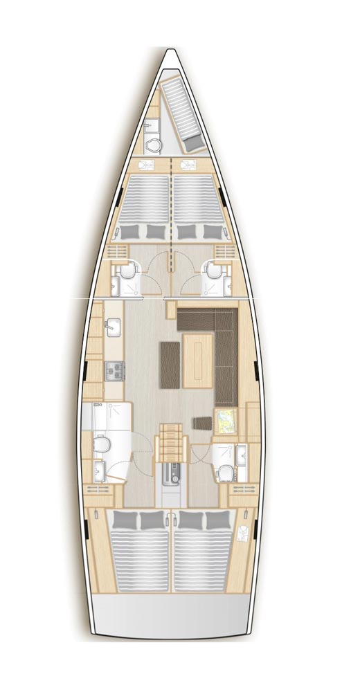 Wynajmij Hanse Hanse 508 w Sibenik