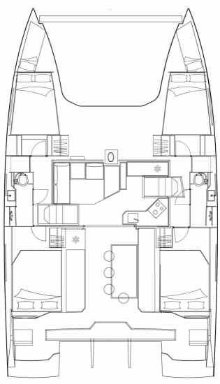 Wynajem Katamaran w Tropea - Nautitech Nautitech 40