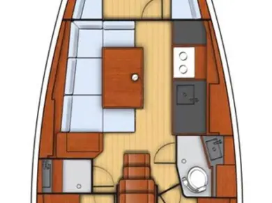 Wynajmij Bénéteau Oceanis 38 w Sibenik