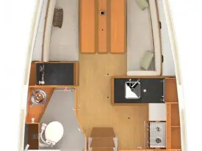 Jeanneau Sun Odyssey 349 między profesjonalistami a osobami prywatnymi w Zadar