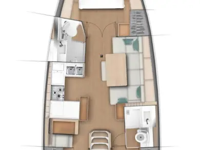 Wynajem w Biograd na Moru- Jeanneau Sun Odyssey 440 na SamBoat