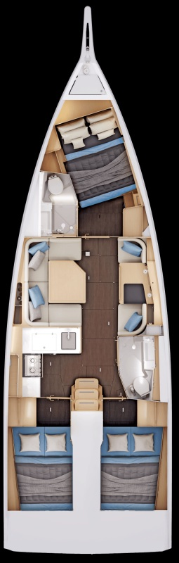 Wynajmij Jeanneau Sun Odyssey 415 w Gouvia