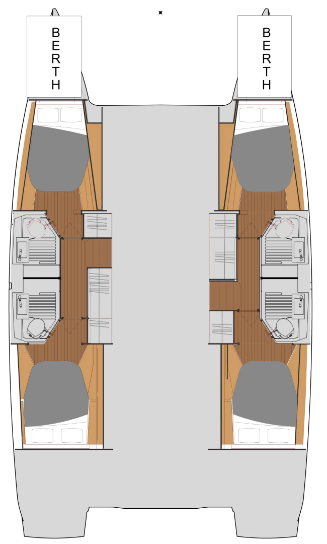 Wynajmij Katamaran z lub bez skippera Fountaine Pajot w Eden Island