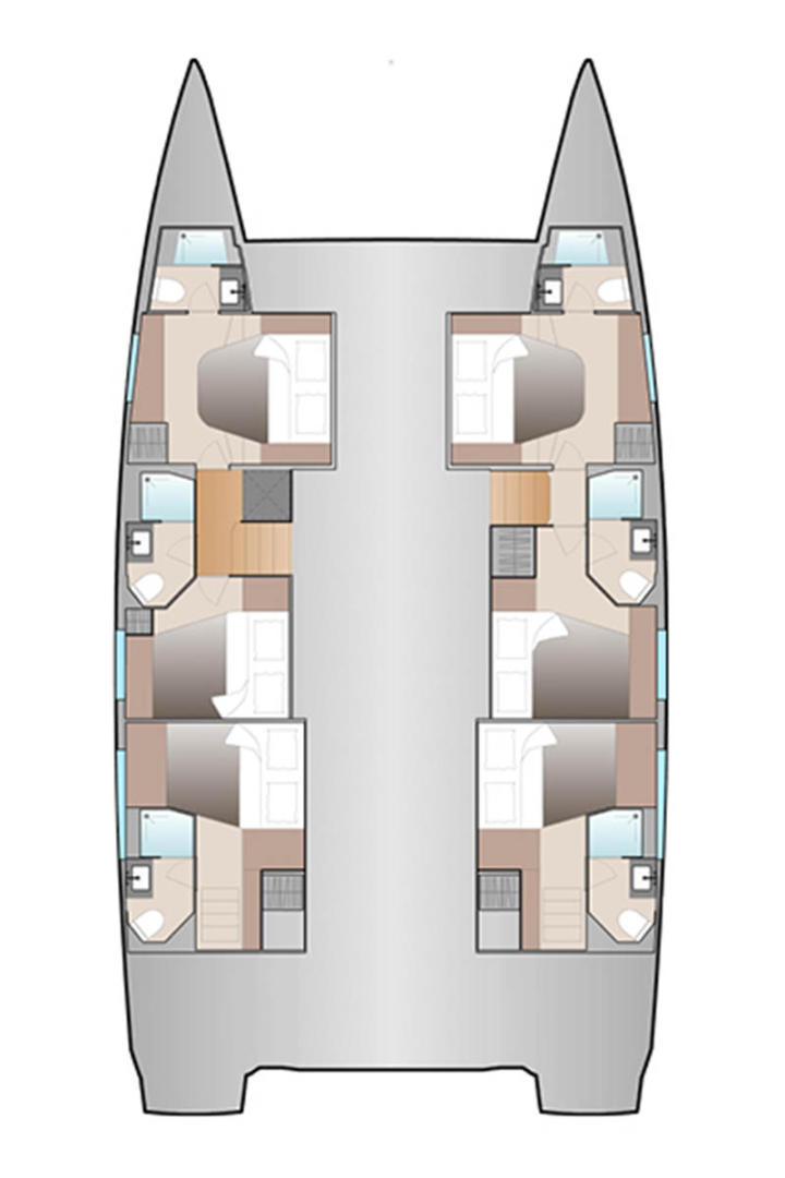 Fountaine Pajot Aura 51 między profesjonalistami a osobami prywatnymi w Road Town