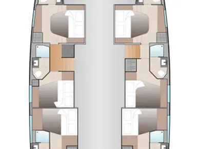 Fountaine Pajot Aura 51 między profesjonalistami a osobami prywatnymi w Road Town
