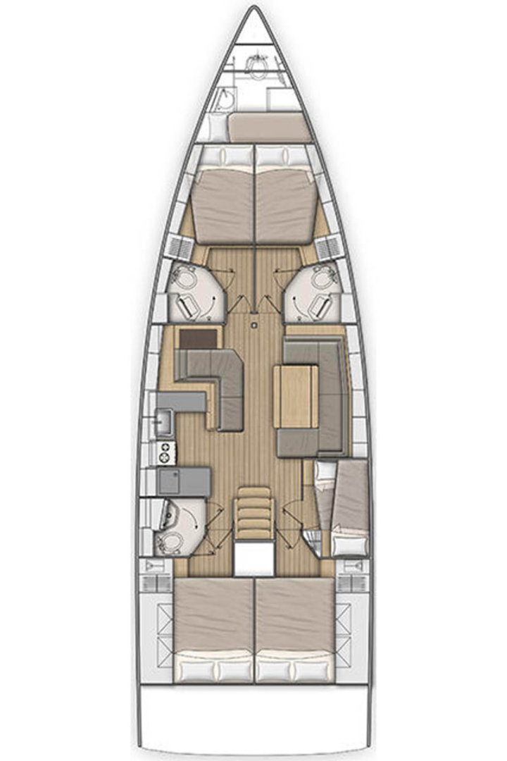 Wynajem łodzi Bénéteau Oceanis 51.1 w Marmaris na SamBoat 