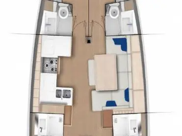 Jeanneau Sun Odyssey 490 między profesjonalistami a osobami prywatnymi w Alimos