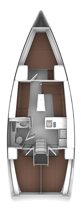 Bavaria Cruiser 37 między profesjonalistami a osobami prywatnymi w Split