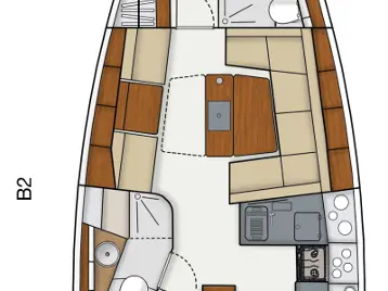 Wynajem Żaglowiec w Sukosan - Hanse Hanse 415