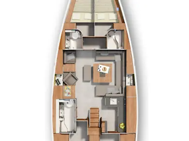 Wynajem Żaglowiec w Kos - Hanse Hanse 455