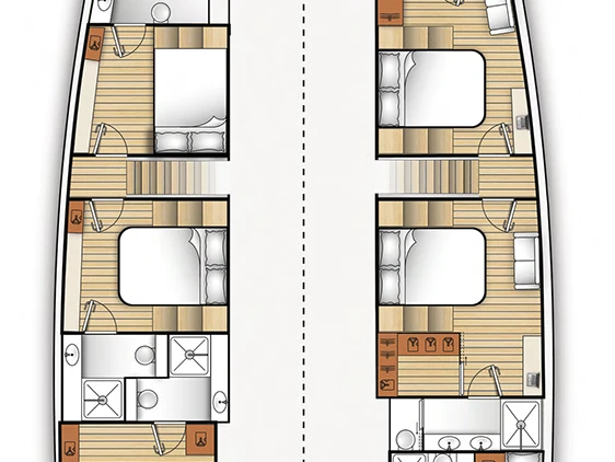 Wynajem Katamaran w Alimos - Moon Yacht Moon 60 sail