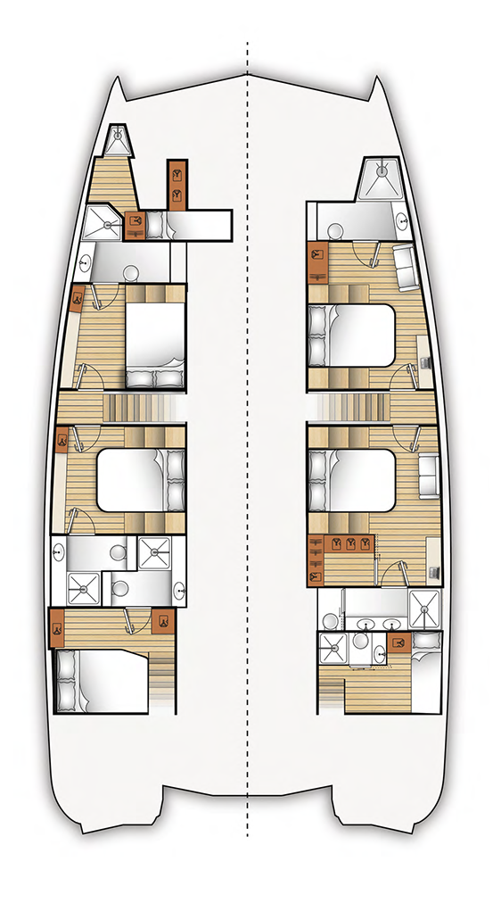 Wynajem Katamaran w Alimos - Moon Yacht Moon 60 sail
