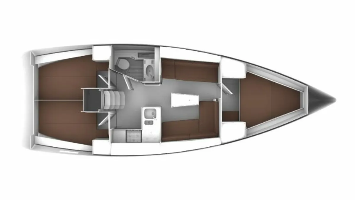 Wynajem łodzi Sukosan tanio Cruiser 37