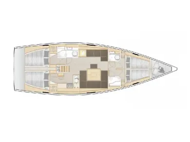 Wynajem Żaglowiec w Sukosan - Hanse Hanse 458