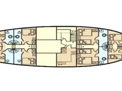 Yener-Yachts Queen of Adriatic między profesjonalistami a osobami prywatnymi w Kastel Gomilica