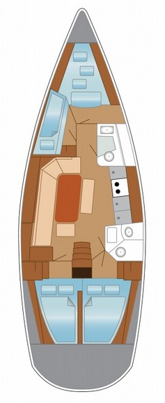 Wynajem w Trogir- Cobra Yachts Cobra 41 na SamBoat