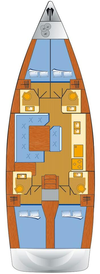 Wynajem łodzi Jeanneau Sun Odyssey 479 w Rogoznica na SamBoat 